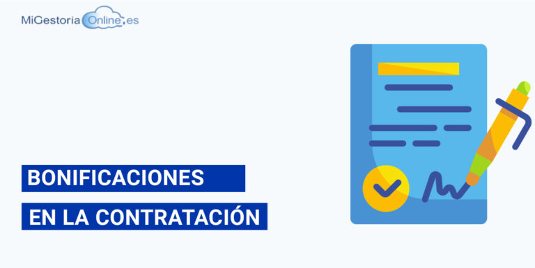 bonificaciones para la contratacion